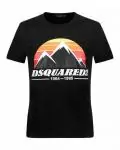 nouveautes dsquared2 tee shirt noir hommes big sun,acheter polo de marque pas cher